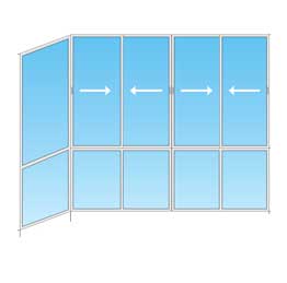 Г-образная рама 360×140 AGS